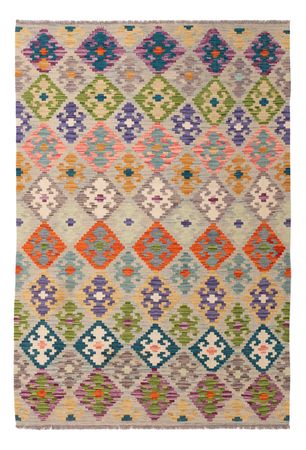 Kelim Rug - Splash - 215 x 150 cm - colorful