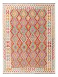 Kelim Rug - Splash - 198 x 154 cm - colorful
