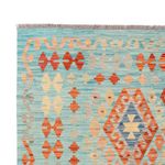 Kelim Rug - Splash - 206 x 155 cm - colorful