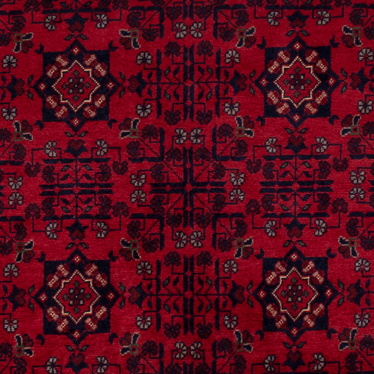 Afghan Rug - Royal - 158 x 100 cm - red