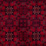 Afghan Rug - Royal - 158 x 100 cm - red