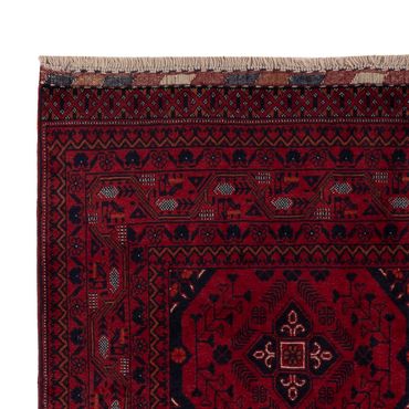 Afghan Rug - Royal - 145 x 103 cm - red