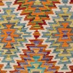 Kelim Rug - Splash - 149 x 102 cm - colorful