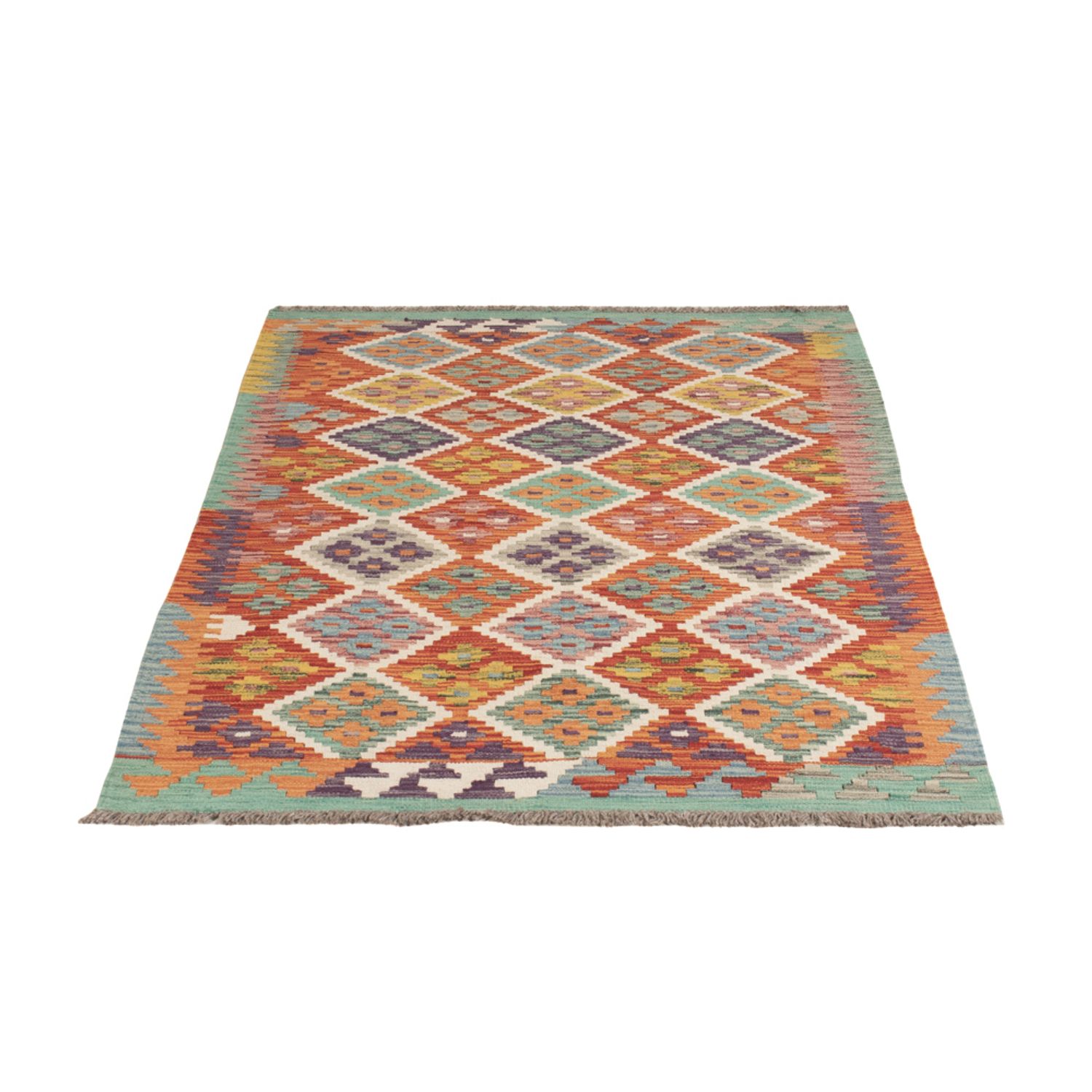 Kelim Rug - Splash - 150 x 100 cm - colorful