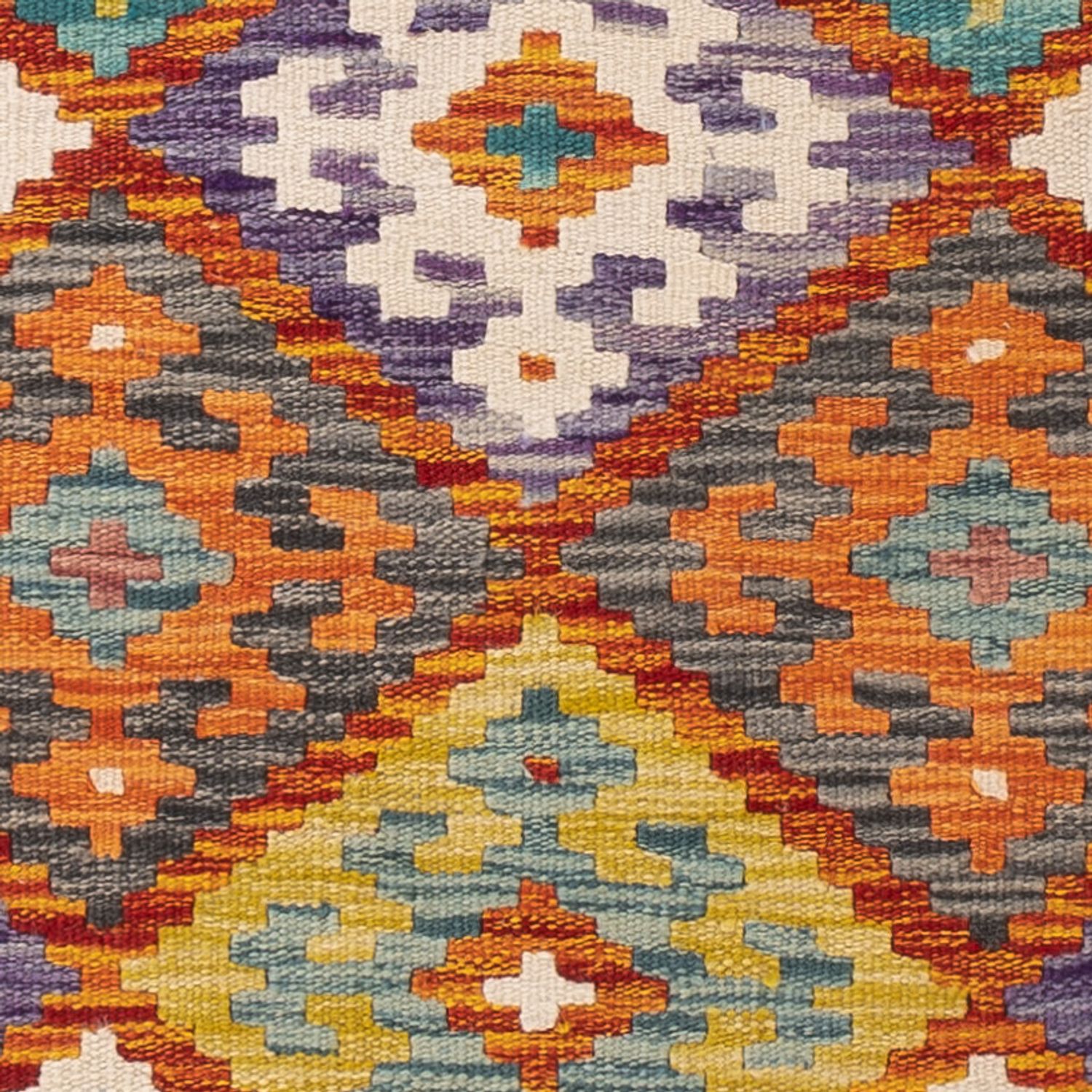 Kelim Rug - Splash - 150 x 104 cm - colorful