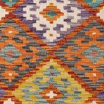 Kelim Rug - Splash - 150 x 104 cm - colorful