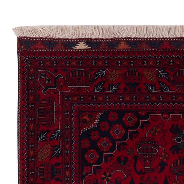 Afghan Rug - Royal - 150 x 100 cm - red
