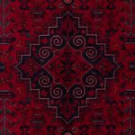 Afghan Rug - Royal - 150 x 100 cm - red