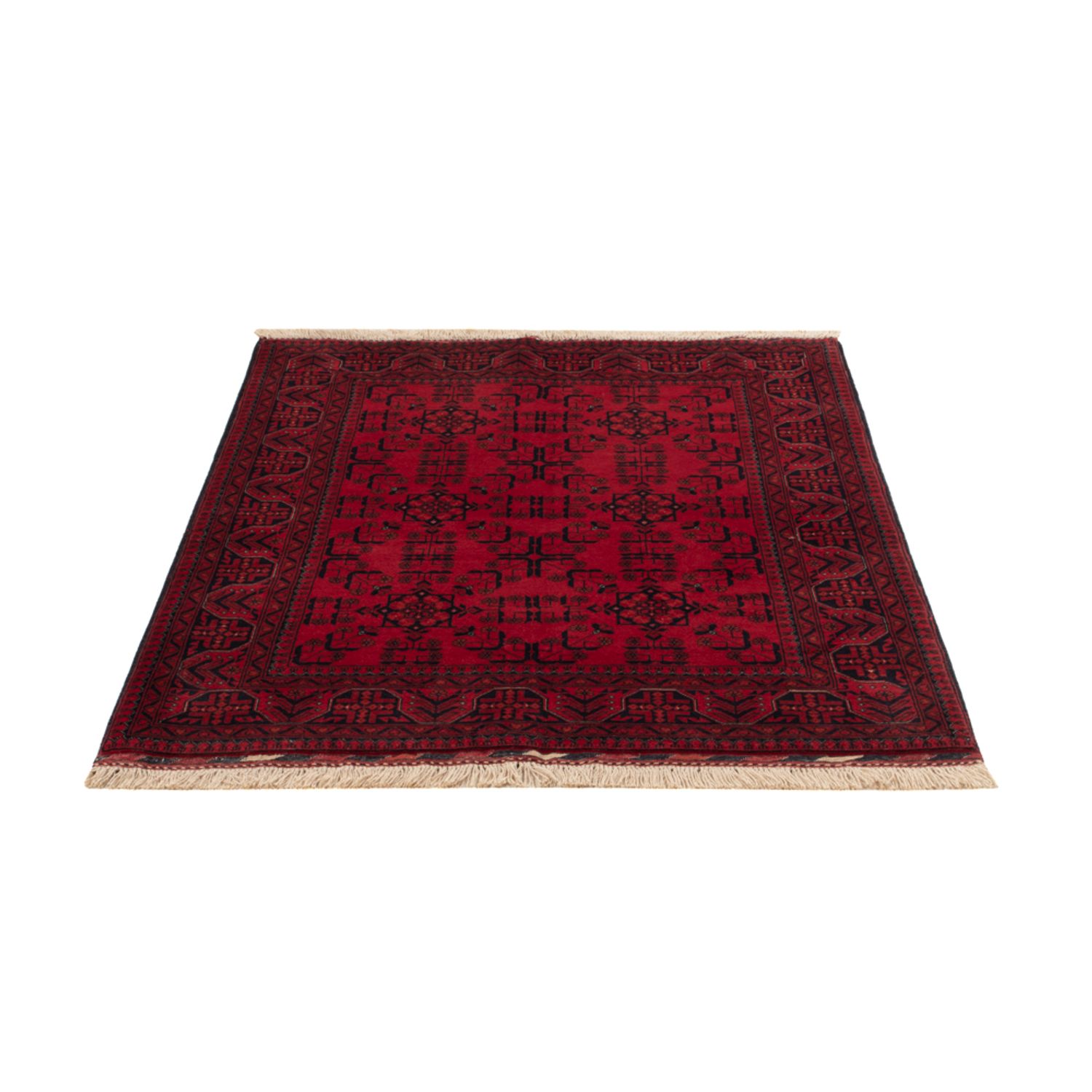 Afghan Rug - Royal - 147 x 101 cm - red