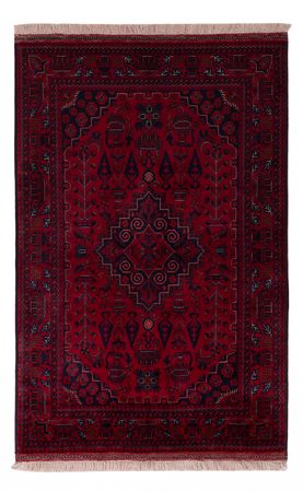 Afghan Rug - Royal - 154 x 101 cm - red