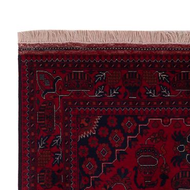 Afghan Rug - Royal - 154 x 101 cm - red