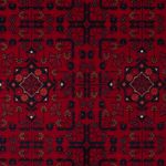 Afghan Rug - Royal - 150 x 98 cm - red