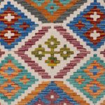 Kelim Rug - Splash - 146 x 95 cm - colorful