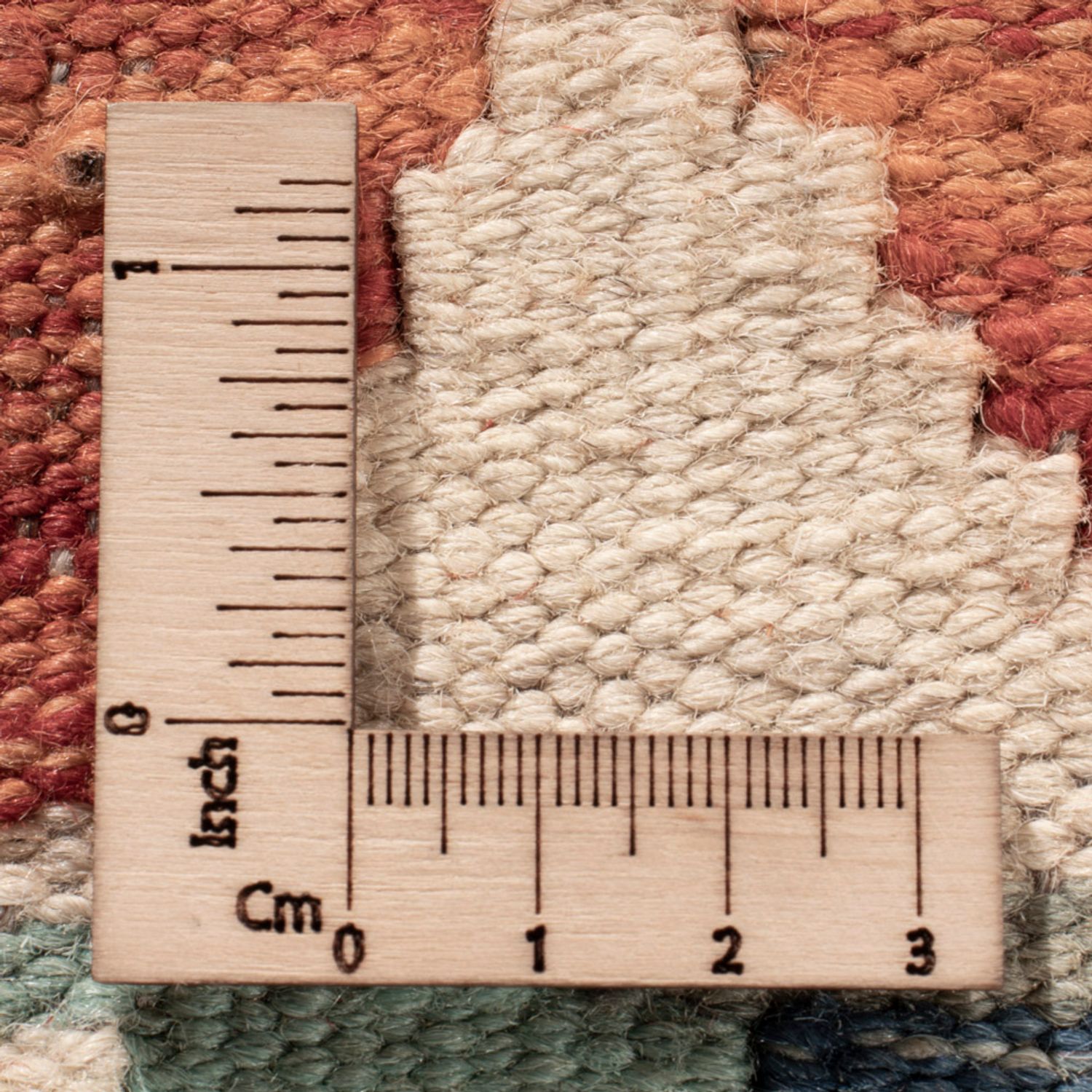 Kelim Rug - Splash - 145 x 111 cm - colorful