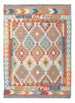 Kelim Rug - Splash - 145 x 111 cm - colorful