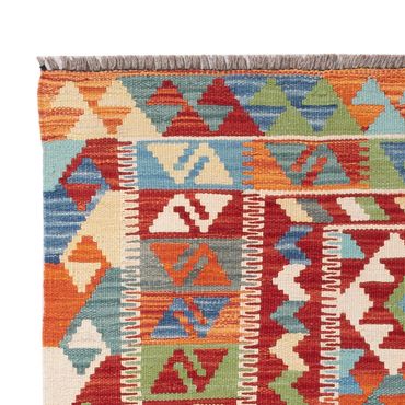 Kelim Rug - Splash - 145 x 99 cm - colorful