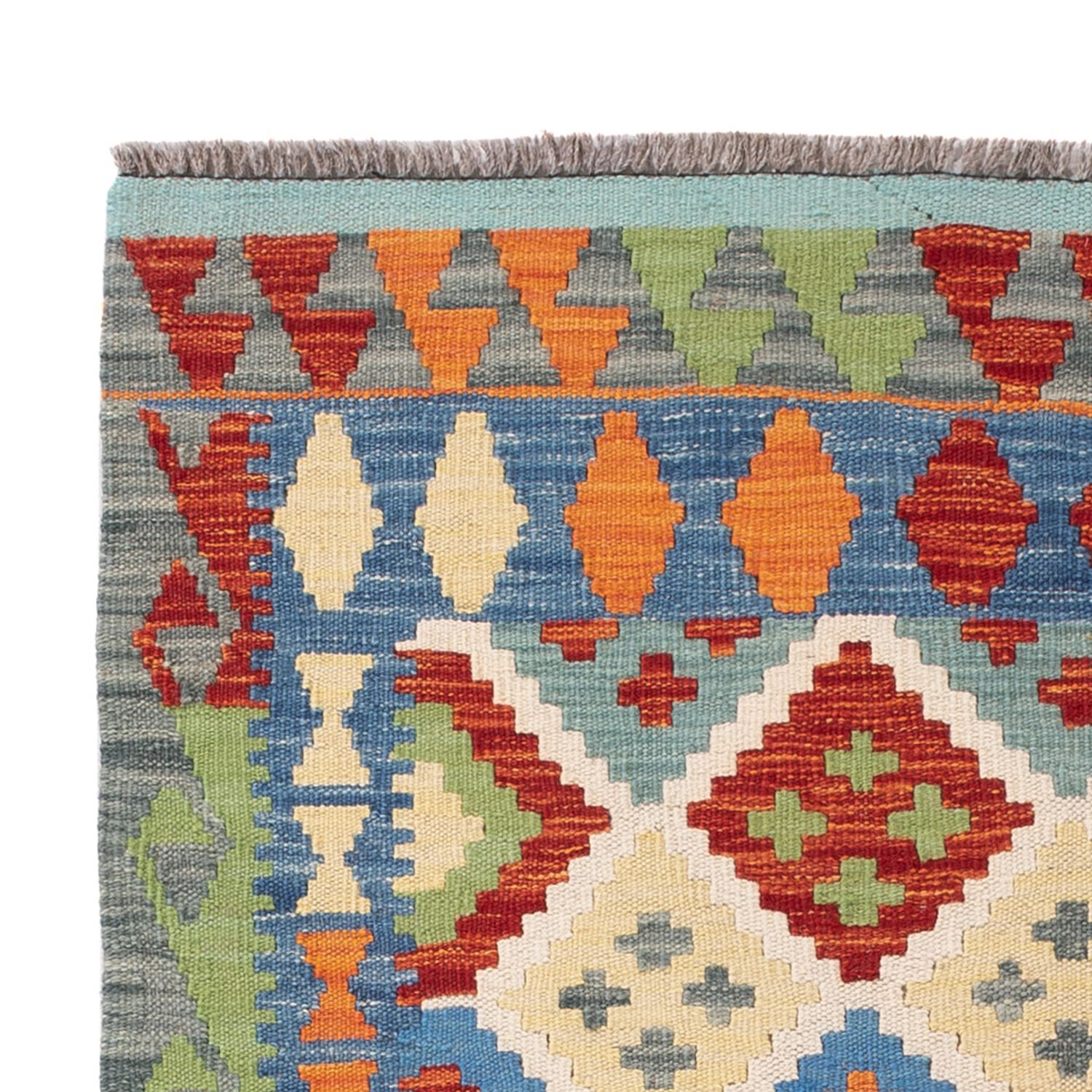 Kelim Rug - Splash - 148 x 100 cm - colorful