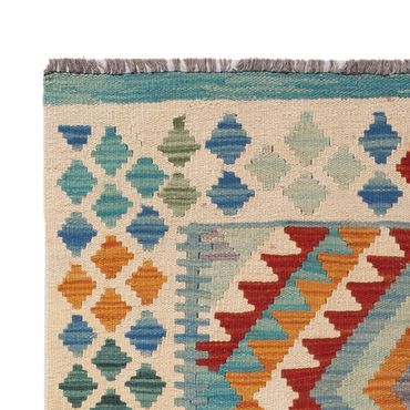 Kelim Rug - Splash - 152 x 95 cm - colorful