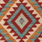 Kelim Rug - Splash - 152 x 95 cm - colorful