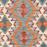 Kelim Rug - Splash - 154 x 108 cm - colorful