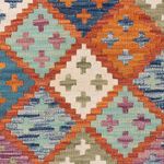 Kelim Rug - Splash - 160 x 98 cm - colorful