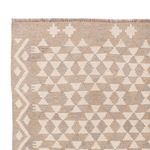 Kelim Rug - Splash - 191 x 152 cm - natural