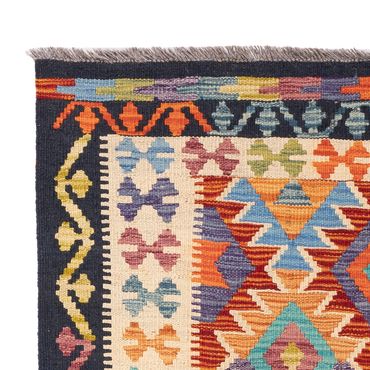 Kelim Rug - Splash - 150 x 99 cm - colorful