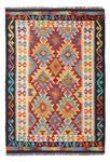 Kelim Rug - Splash - 150 x 99 cm - colorful
