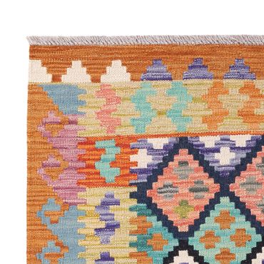 Kelim Rug - Splash - 155 x 104 cm - colorful