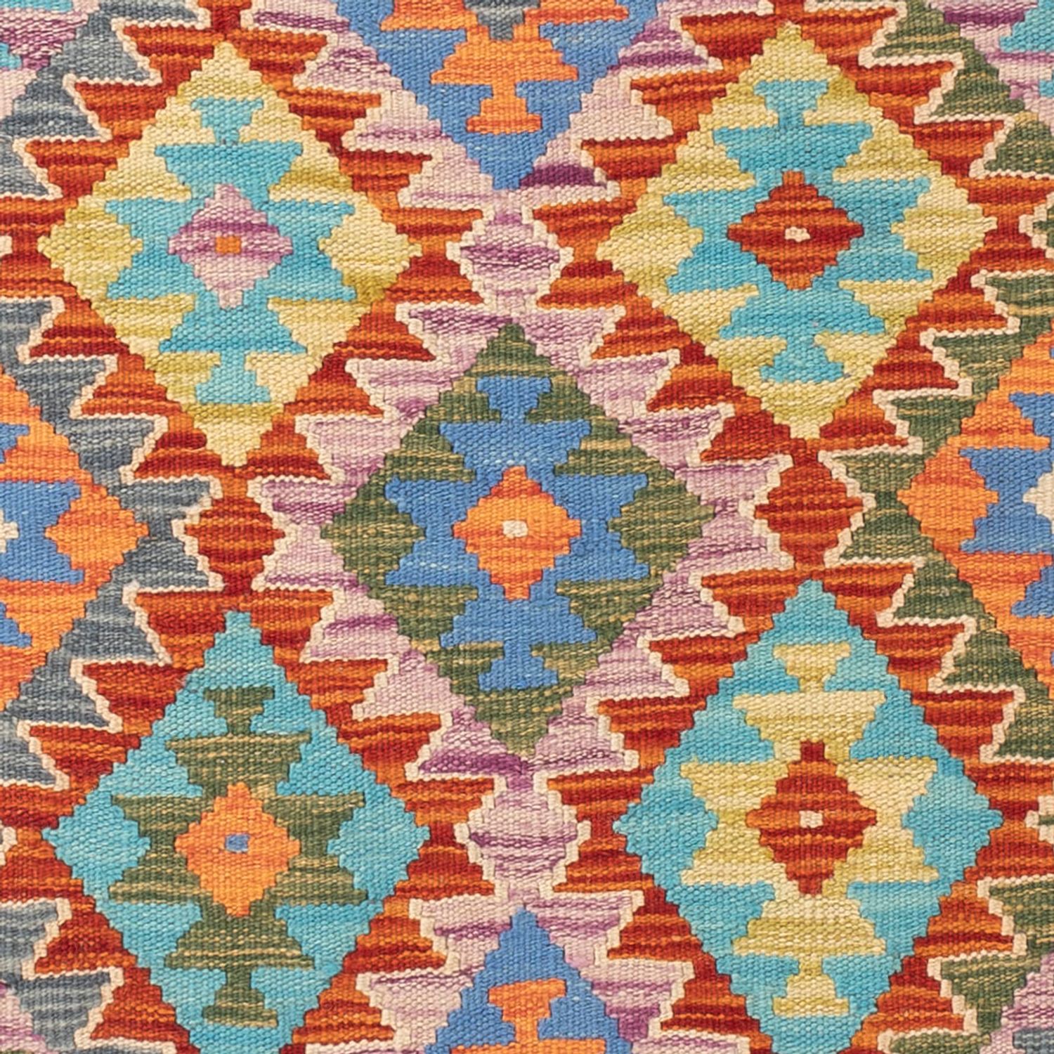 Kelim Rug - Splash - 153 x 99 cm - colorful