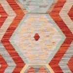 Kelim Rug - Splash - 144 x 103 cm - colorful