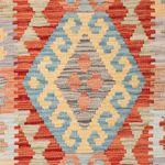 Kelim Rug - Splash - 155 x 77 cm - colorful