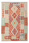 Kelim Rug - Splash - 153 x 107 cm - colorful