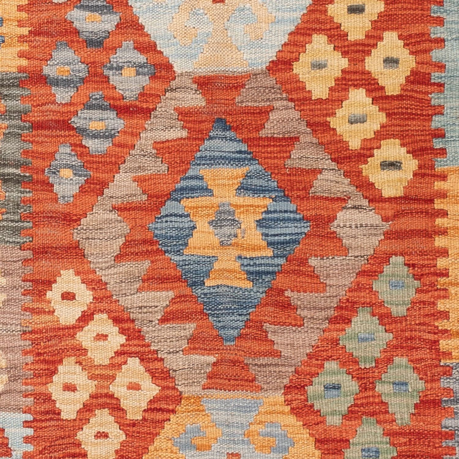 Kelim Rug - Splash - 156 x 103 cm - colorful