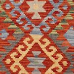 Kelim Rug - Splash - 147 x 78 cm - colorful