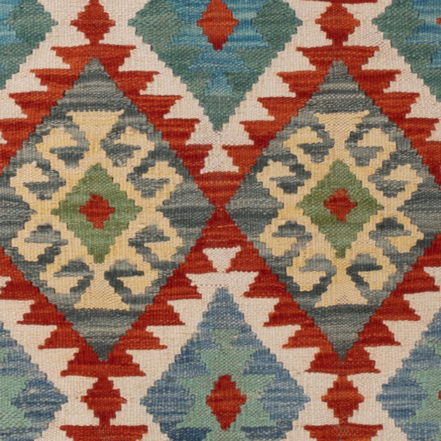 Kelim Rug - Splash - 152 x 108 cm - colorful