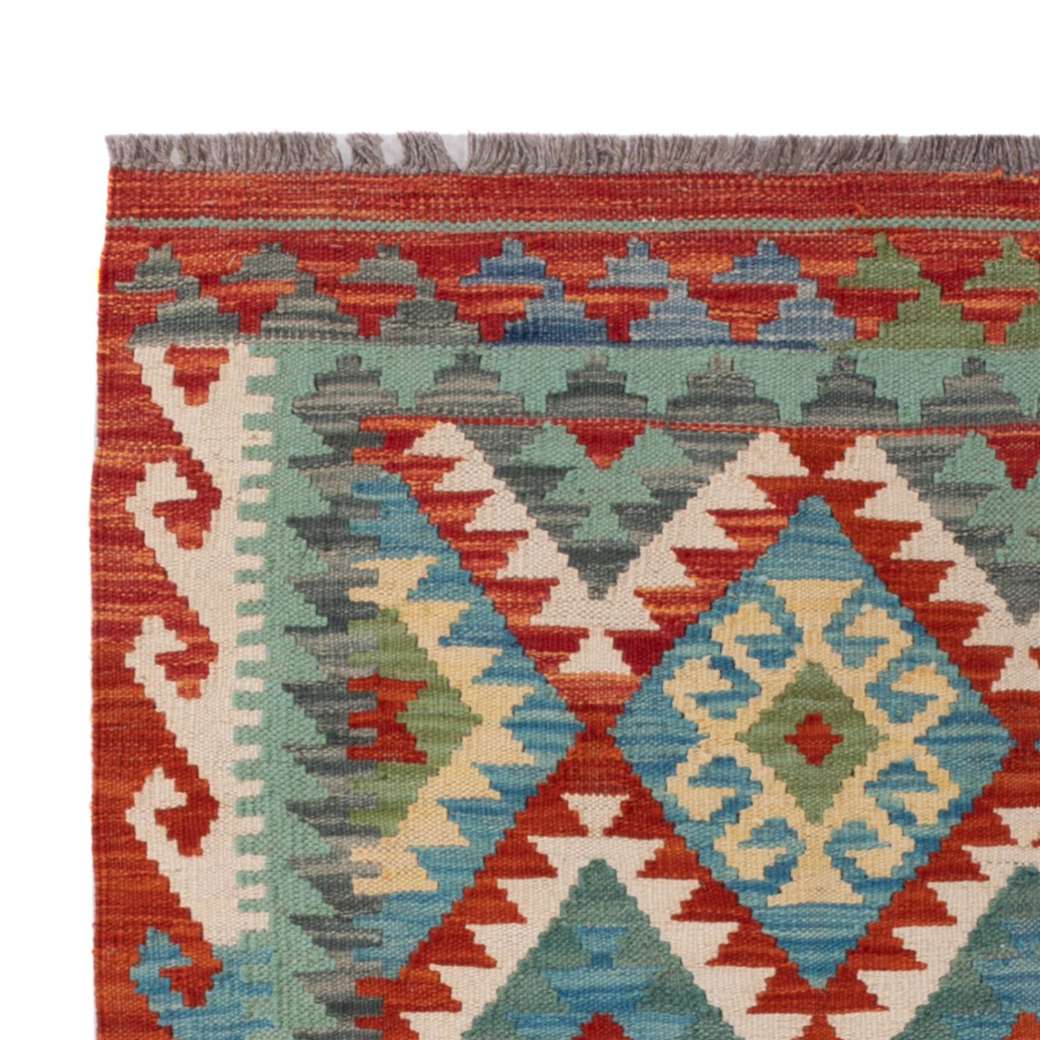 Kelim Rug - Splash - 152 x 108 cm - colorful