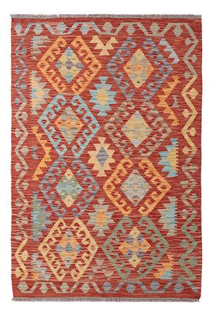 Kelim Rug - Splash - 156 x 104 cm - colorful