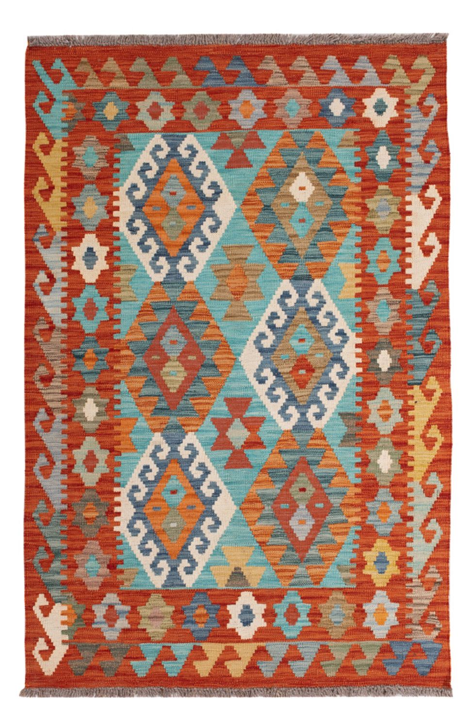 Kelim Rug - Splash - 153 x 100 cm - colorful