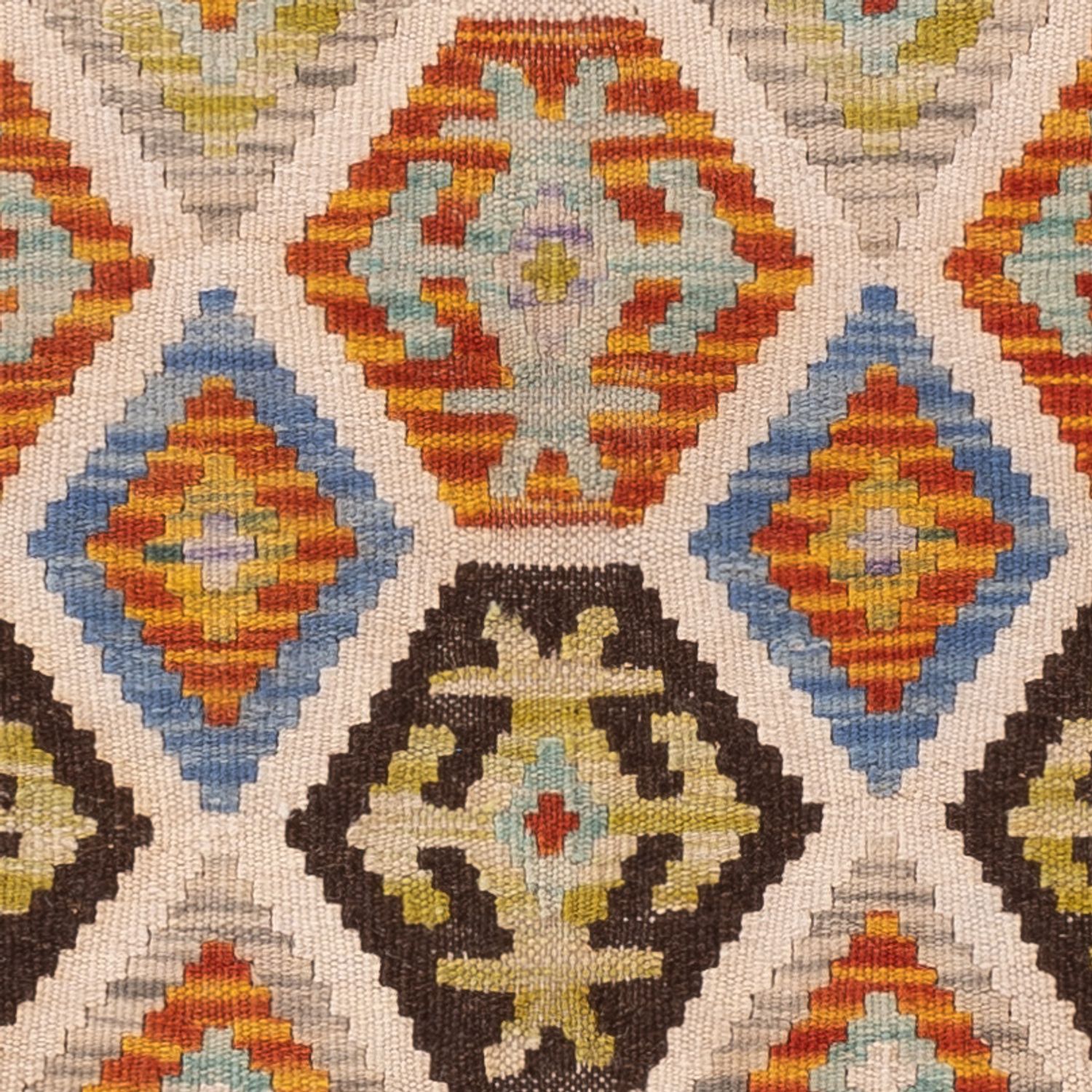 Kelim Rug - Splash - 147 x 103 cm - colorful