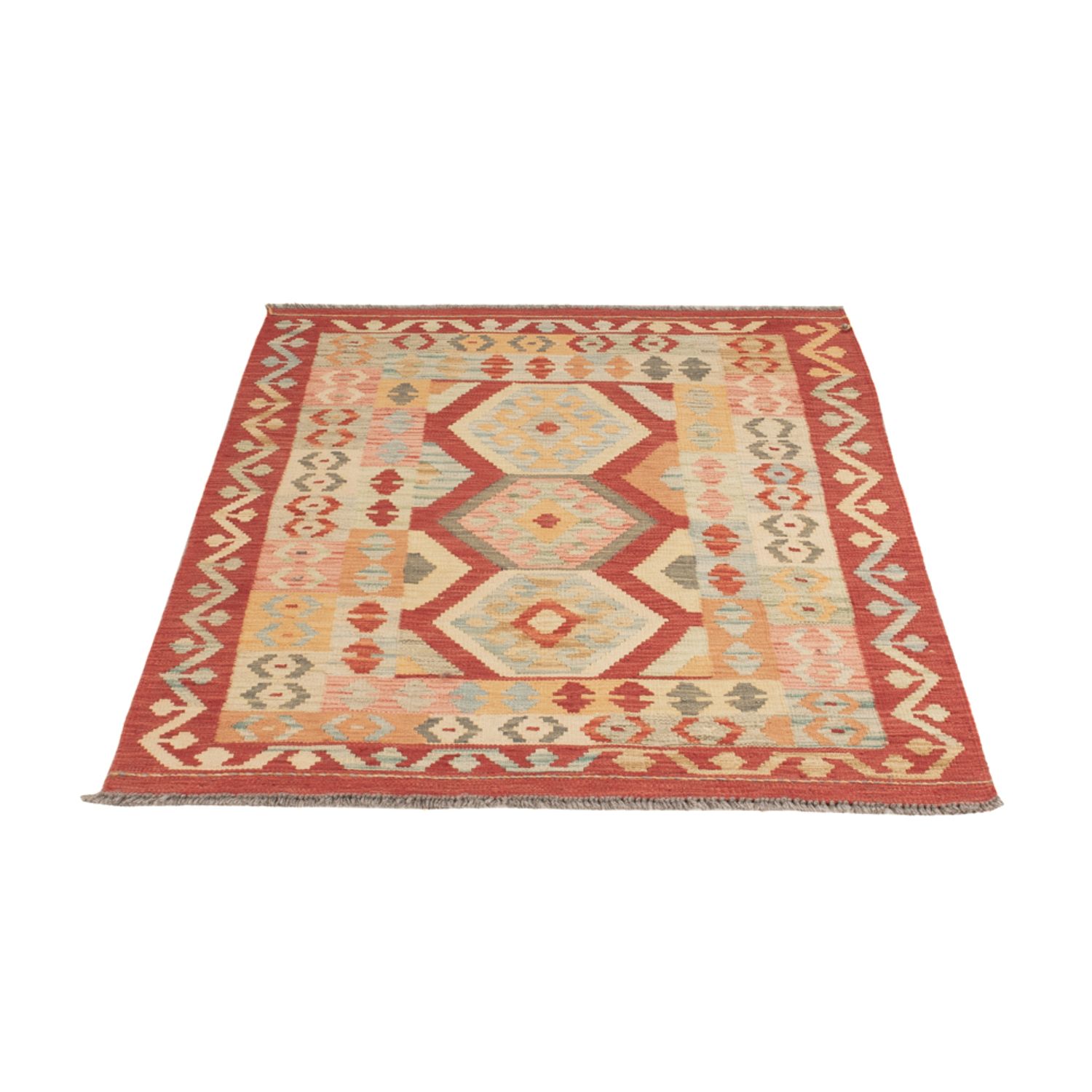 Kelim Rug - Splash - 148 x 100 cm - colorful