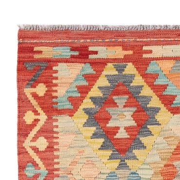 Kelim Rug - Splash - 150 x 98 cm - colorful