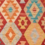 Kelim Rug - Splash - 147 x 103 cm - colorful