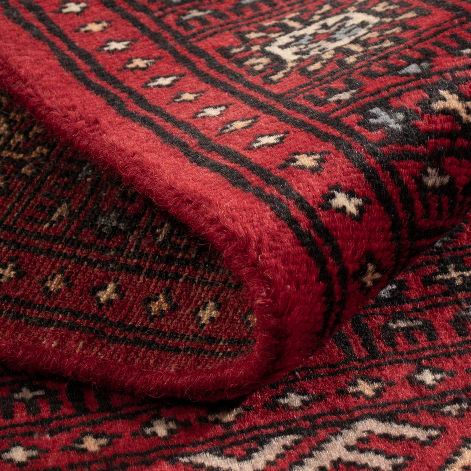 Pakistani Rug - 86 x 62 cm - red