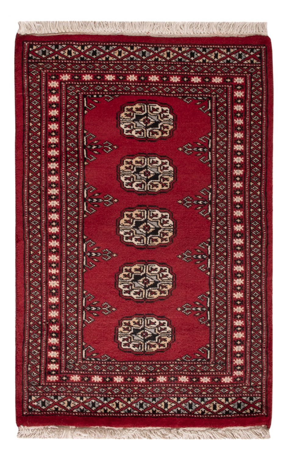 Pakistani Rug - 92 x 60 cm - red