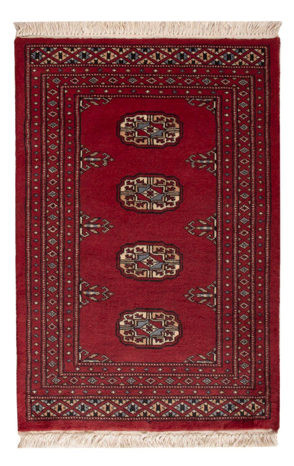Pakistani Rug - 93 x 63 cm - red