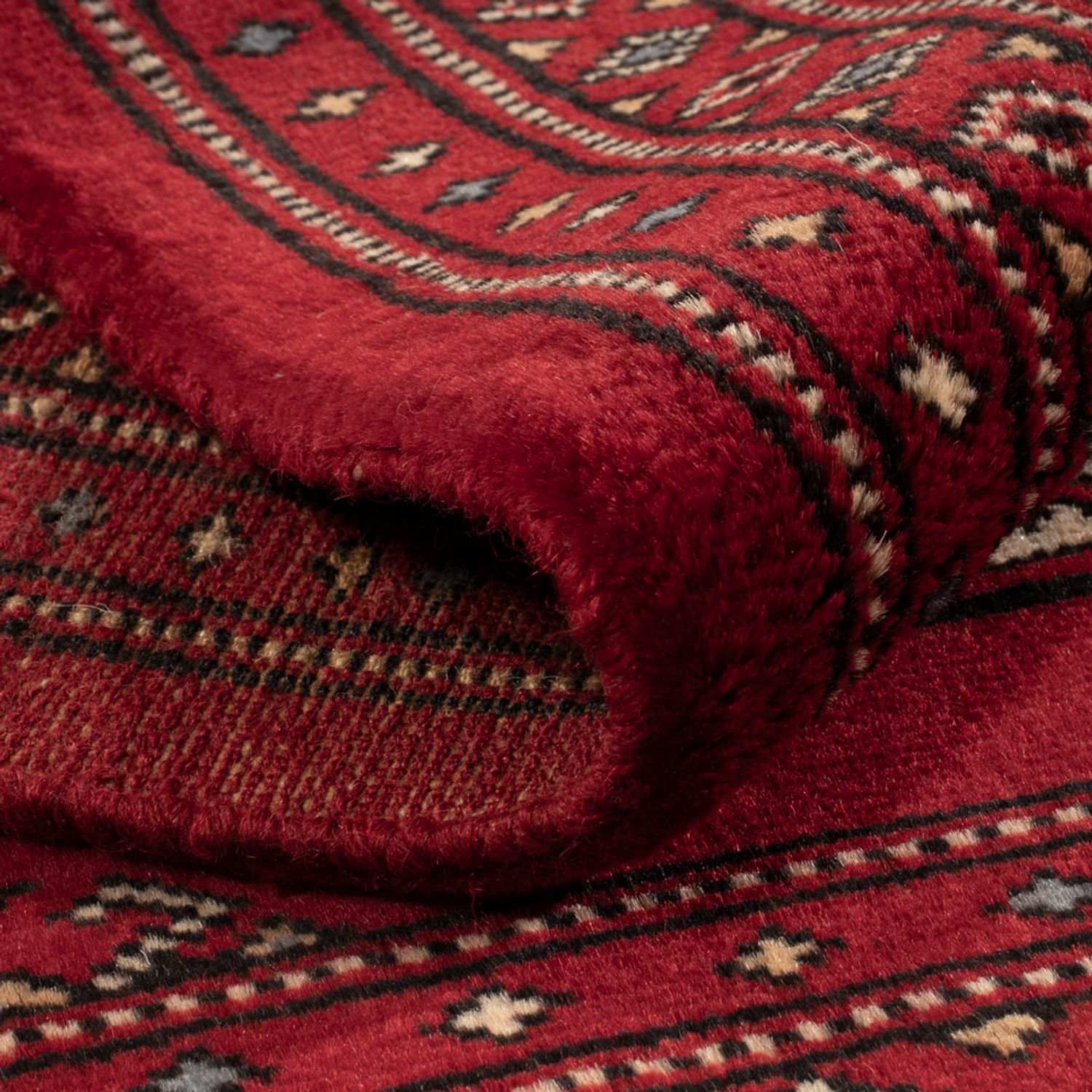 Pakistani Rug - 93 x 63 cm - red