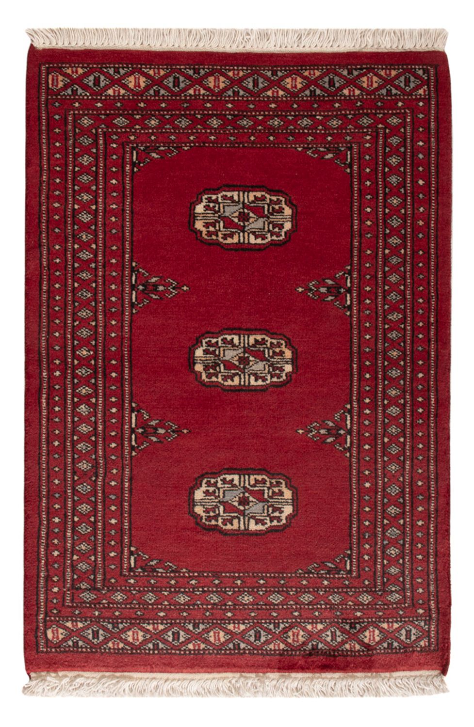 Pakistani Rug - 91 x 62 cm - red