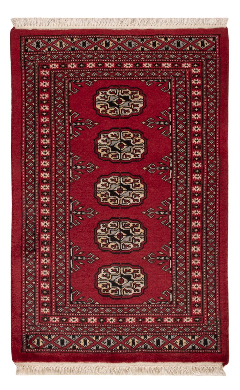 Pakistani Rug - 94 x 62 cm - red