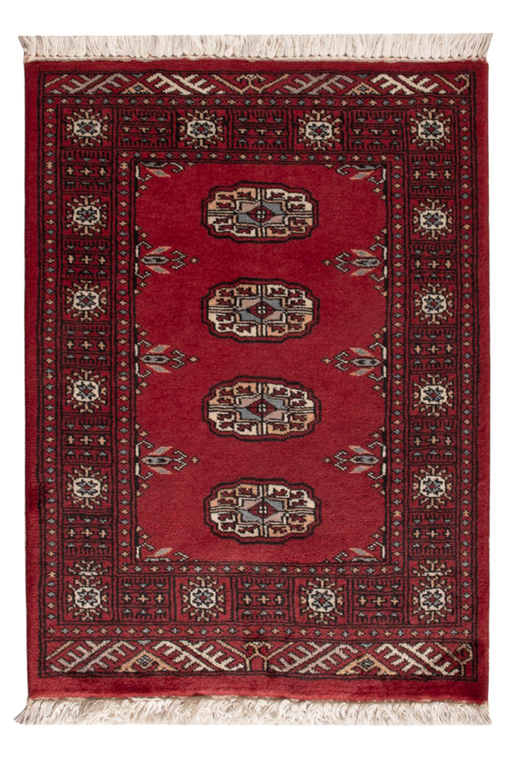 Pakistani Rug - 85 x 64 cm - red
